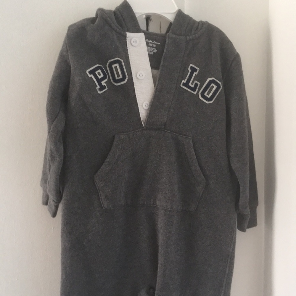 Polo Ralph Lauren sweatsuit onesie 24M